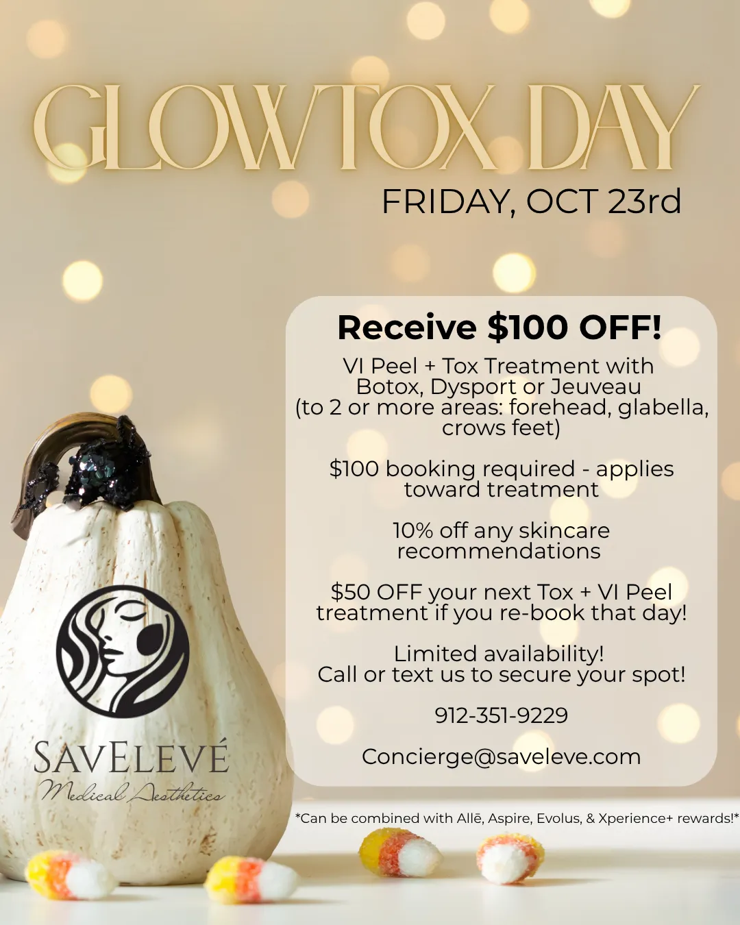 SavElevé Glow Tox Day Sale